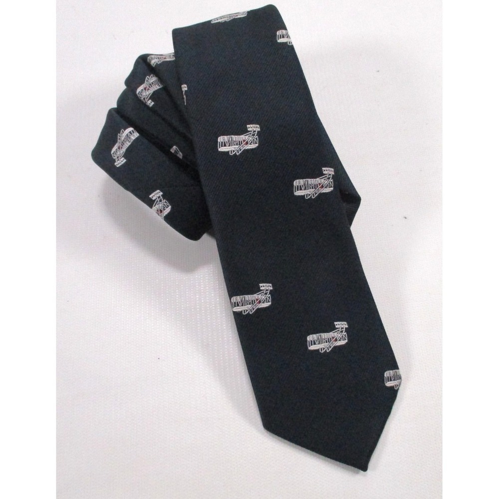 Wright Brothers Aviation Necktie Short Brothers Model A Flyer Ltd Ed 500 1989